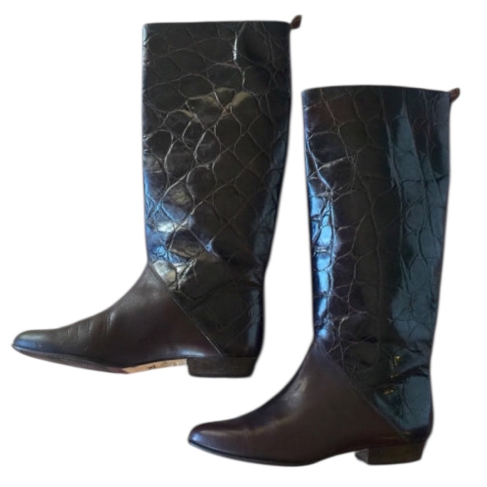 Vintage 1980s Jacqueline Ferrar Equestrian Boots